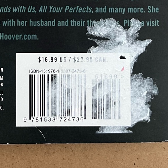 'Verity' - Colleen Hoover - Picture 3 of 3